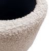 Round Storage Ottoman