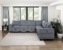 7-Piece Modular Sectional with Storage Seats, Side Pockets