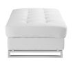Global United Genuine Leather Ottoman
