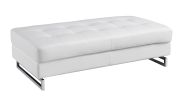 Global United Genuine Leather Ottoman