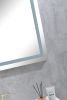36x 36Inch LED Mirror Bathroom Vanity Mirrors with Lights, Wall Mounted Anti-Fog Memory Large Dimmable Front Light Makeup Mirror