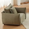 MH 44" Minimalist Sofa, Living Room upholstered armchair bedroom, Modern Living Room Sofa for Office Room, Living Room