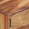 TV Cabinet 55.1"x11.8"x15.7" Solid Sheesham Wood